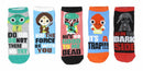 Star Wars Sayings Women's Low-Cut Socks, 5-Pair, Size 4-10
