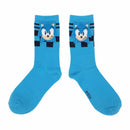 Sonic the Hedgehog 3D Character Face Women's Crew Socks, 9-11