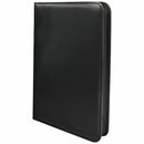 Vivid 9-Pocket Zippered PRO-Binder, Black