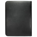Vivid 9-Pocket Zippered PRO-Binder, Black