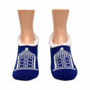 Doctor Who TARDIS Slip-on Socks, One Size