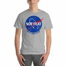 Not Flat We Checked Men's T-Shirt, Sport Grey