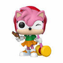Funko POP! Games Sonic the Hedghog Amy Rose with Piko Hammer CHASE Figure (