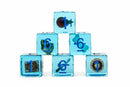Dungeons & Dragons Gelatinous Cube 6-Piece D6 Dice Set