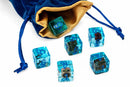 Dungeons & Dragons Gelatinous Cube 6-Piece D6 Dice Set