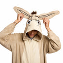 Shrek Donkey Hooded Kigurumi Cosplay Costume Suit