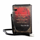 The Raven Vintage Book Clutch Bag