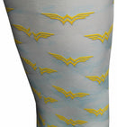 DC Comics Wonder Woman All Over Print Footless Tights (Small/Medium)