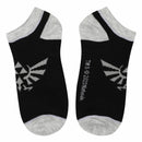 The Legend of Zelda Hylian Crest Women's 5-Pack Ankle Socks