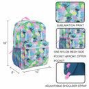 Disney Stitch All-Over Character Print 16" Backpack