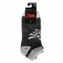 The Legend of Zelda Hylian Crest Women's 5-Pack Ankle Socks