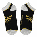 The Legend of Zelda Hylian Crest Women's 5-Pack Ankle Socks