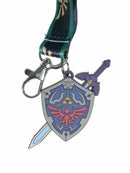 The Legend of Zelda Lanyard with Rubber Charm & Sticker