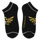 The Legend of Zelda Hylian Crest Women's 5-Pack Ankle Socks