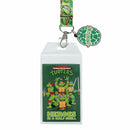 Teenage Mutant Ninja Turtles Heroes in a Halfshell Lanyard with Breakaway Rubber Charm and ID Sleeve