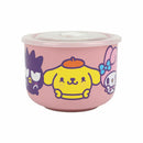 Hello Kitty & Friends Ceramic Soup Mug with Vented Lid, 20oz