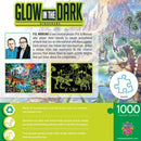 Dinosaurs Glow-in-the-Dark Jigsaw Puzzle, 1000-Pieces