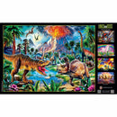 Dinosaurs Glow-in-the-Dark Jigsaw Puzzle, 1000-Pieces