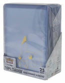 Pikachu Toploader and Penny Sleeves Combo Pack for Pokemon TCG (25ct)