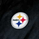 Pittsburgh Steelers Silk Touch Bath Robe, Adult Large/X-Large