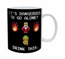 Legend of Zelda It's Dangerous to Go Alone Coffee Mug, 11oz