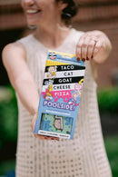 Taco Cat Goat Cheese Pizza Pool Edition Card Game