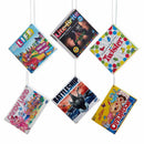 Hasbro Gaming Retro Board Game Ornament Set