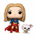 Funko POP! & Buddy Supergirl with Puppy Krypto 3.75" Vinyl Figure (