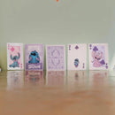 Disney Stitch Inspired Playing Cards, Purple