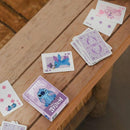 Disney Stitch Inspired Playing Cards, Purple