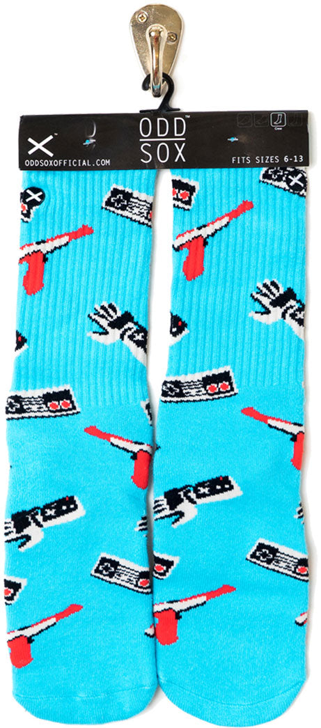 Odd Sox Retro Gamer Socks, 6-13