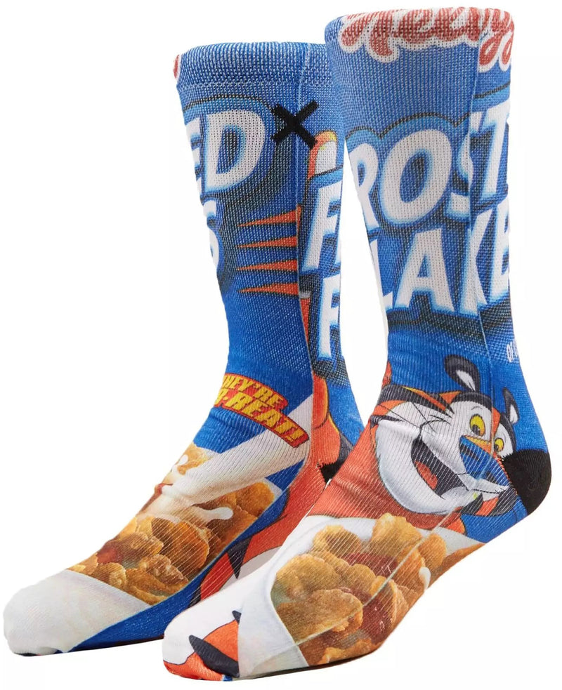 Odd Sox Frosted Flakes Unisex Socks, Size 6-13