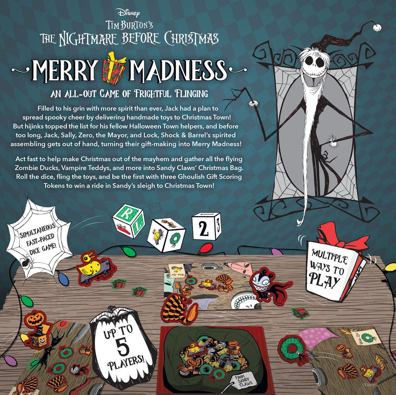 Nightmare Before Christmas Merry Madness - An All-Out Game of Frightful Flinging