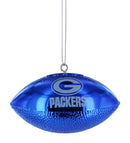 green bay packers,metallic,football,ornament