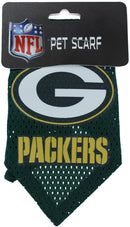 green bay packers,nfl,pet,bandana