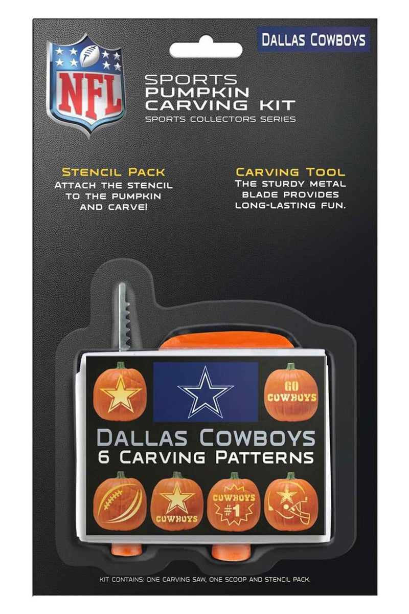 Dallas Cowboys Halloween Pumpkin Carving Kit