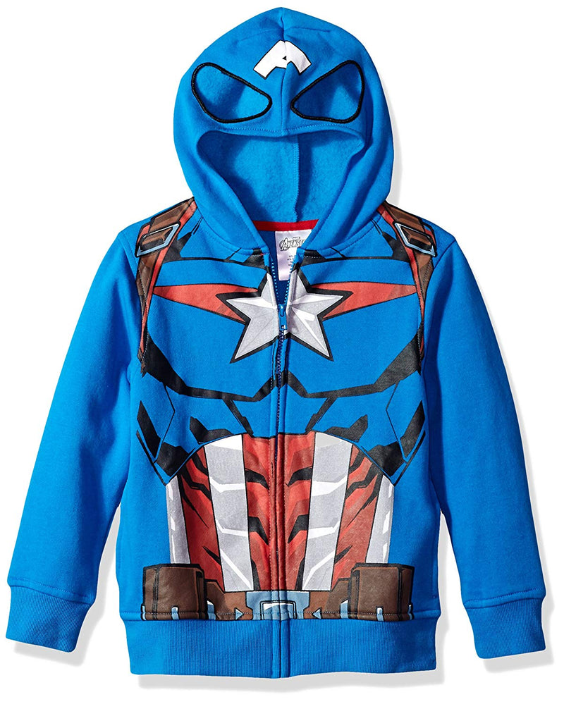 Marvel Captain America Big Boys' Costume Hoodie
