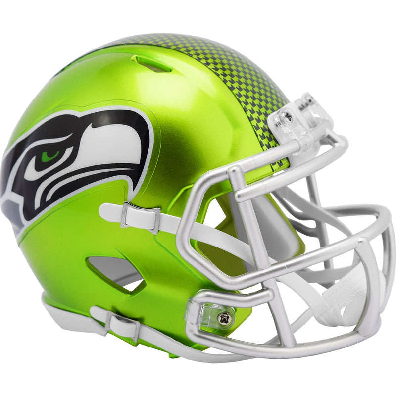 Seattle Seahawks Alternate Flash Mini Speed Helmet
