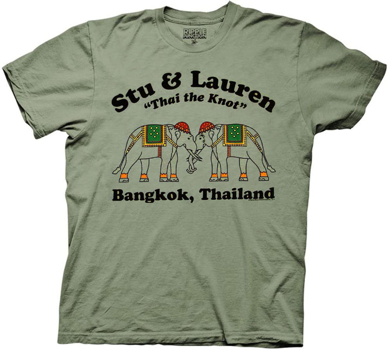 The Hangover 2 Stu & Lauren Thai The Knot T-Shirt