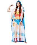 DC Comics Superman & Wonder Woman Dynamic Duo Twinsie Poncho Set