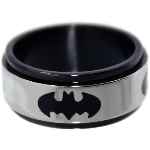 Batman Stainless Steel Revolving Ring