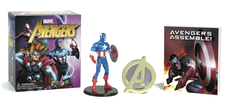 The Avengers Pin, Figure, Minibook Set
