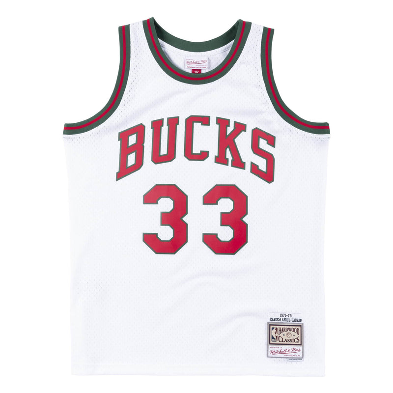 Milwaukee Bucks Kareem Abdul-Jabbar 1971-72 Swingman Jersey