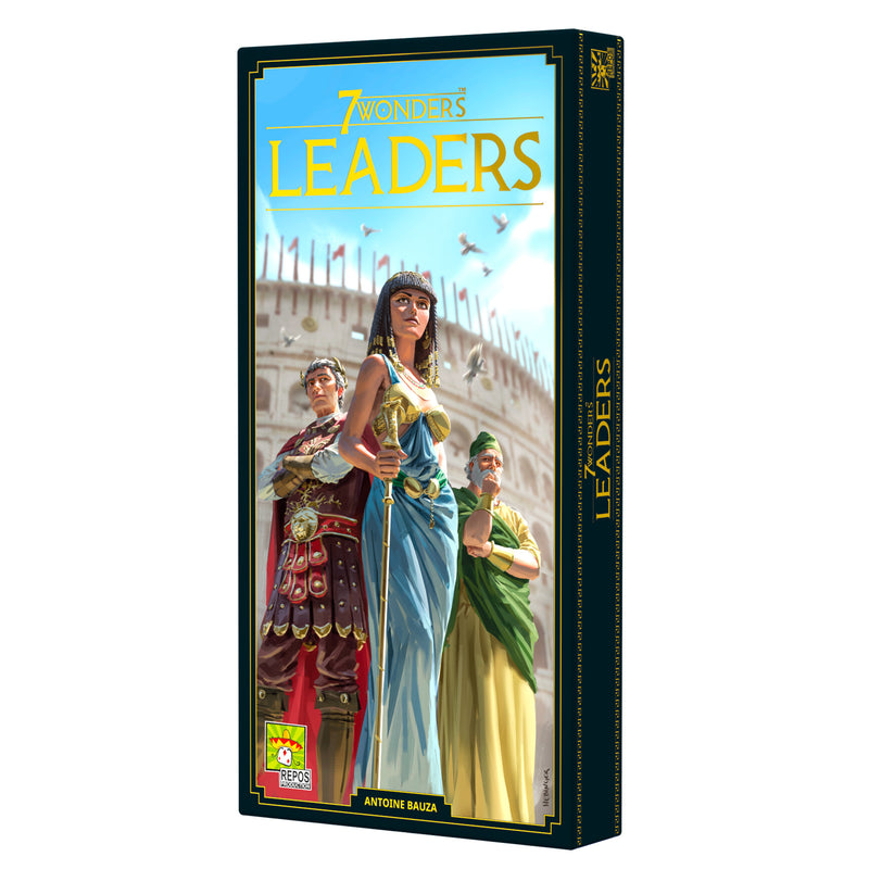 7 Wonders: Leaders Expansion (New Edition) | Family Board Game