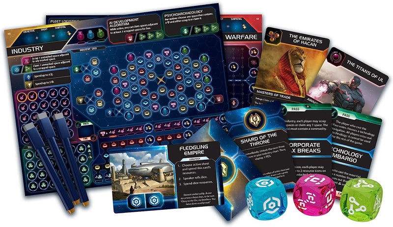 Twilight Inscription Board Game | The Epic Roll & Write Experience