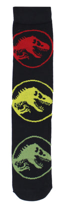 Jurassic Park Adult Casual Crew Socks, 6-Pack, 10-13