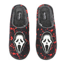 Scream Ghostface Mask & Blood Splatter Adult Black Scuffs, Small