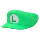 Super Mario Bros Luigi Patch Men's Green Beret Cap, One Size