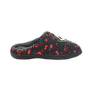 Scream Ghostface Mask & Blood Splatter Adult Black Scuffs, Small