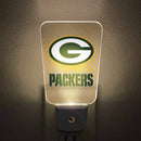 Green Bay Packers Team Frosted Night Light